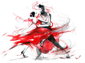 Fototapeta Tango tango