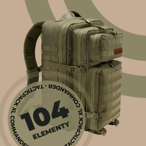 Plecak ewakuacyjny TACTICPACK XL COMMANDER kolor oliwkowy