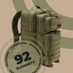Plecak ewakuacyjny TACTICPACK L OPERATIVE kolor oliwkowy