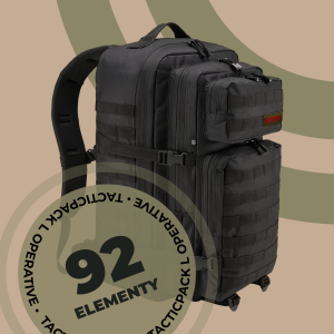 Plecak ewakuacyjny TACTICPACK L OPERATIVE kolor czarny