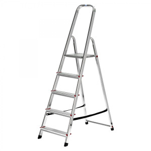 CORDA Drabina Alu 5 stopniowa CRAUZE