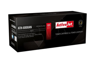 Toner Activejet ATH-6000AN (zamiennik HP 124A Q6000A, Canon CRG-707B; Premium; 2500 stron; czarny)