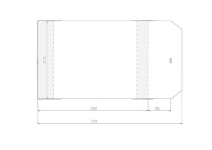 Okładka regulowana 275x470mm (50szt)