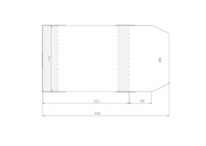Okładka regulowana 240x395mm (50szt)