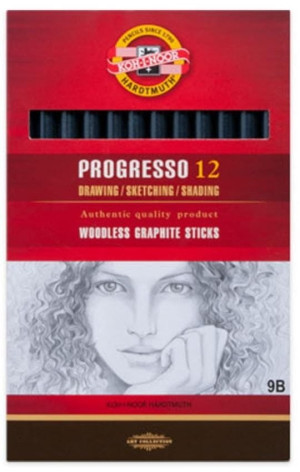 Olówek Progresso 9B (12szt)