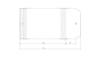 Okładka regulowana 260x465mm (50szt)