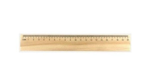 Ekologiczna linijka 20cm z sosny