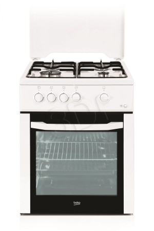 Kuchnia Beko FSG52020FW (Płyta gazowa; Piekarnik gazowy; 500mm)
