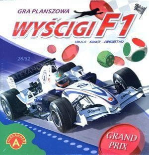 Wyścigi bolidów. Gra planszowa ALEX
