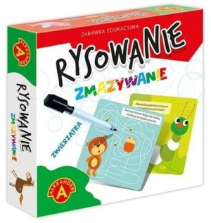 Rysowanie - zmazywanie Zwierzęta ALEX