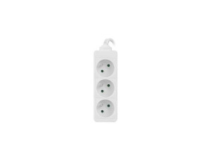 Przedłużacz Lanberg PS0-03E-0150-W (1,5m; kolor biały)