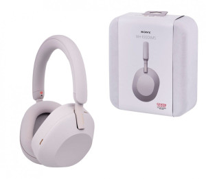 Słuchawki Sony WH-1000XM5 nauszne bluetooth srebrne