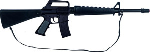 Karabin komandosa metalowy 8 naboi