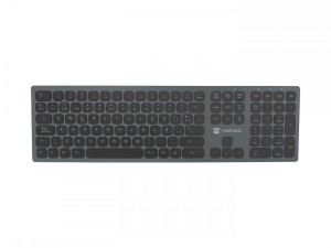 Klawiatura NATEC NKL-1830 Uniwersalne RF Wireless + Bluetooth QWERTY Hiszpański Czarny, Szary