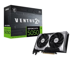 Karta graf. MSI RTX 5050 8G VENTUS 2X OC