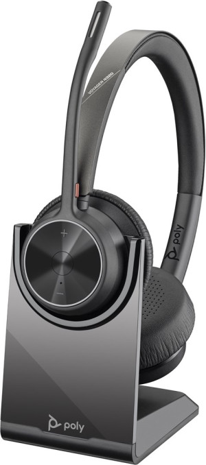 POLY Zestaw słuchawkowy Voyager 4320 USB-C + adapter BT700 + stacja ładująca