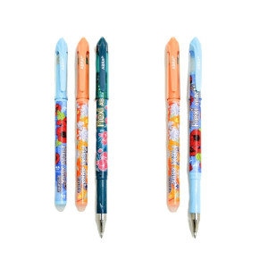 Długopis ścieralny Flexi Abra Floral 3szt +2gratis