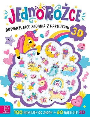 Aktywizujące zadania z naklejkami. Jednorożce
