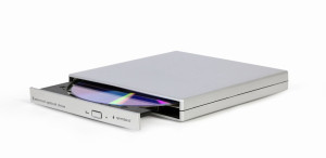 GEMBIRD ZEWNĘTRZNA NAGRYWARKA DVD 8X, CD 24X USB 2.0 SREBRNA