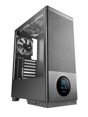 TACENS 2SAGITTA20 3x 120mm FAN LCD- obudowa