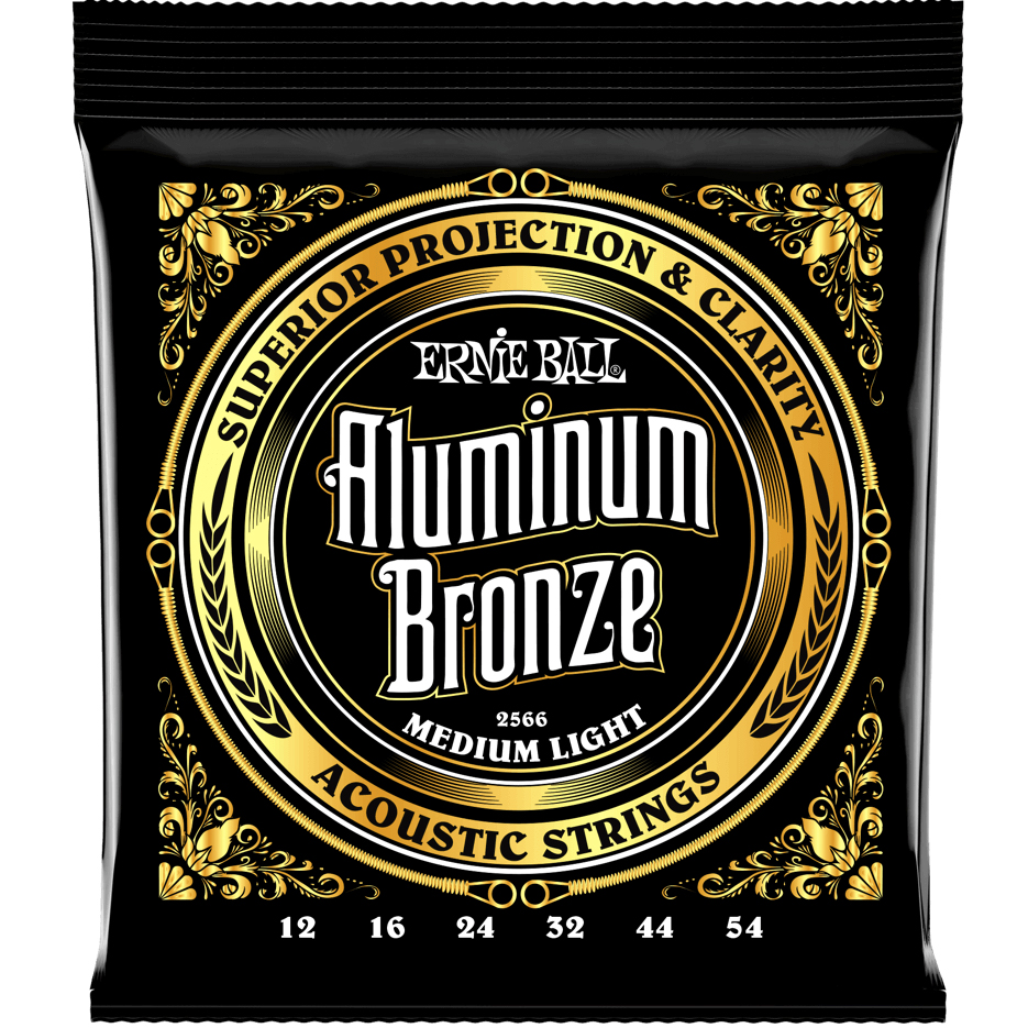 Ernie Ball (12-54) Aluminum Bronze Medium Light