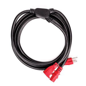 D'Addario IEC to NEMA Plug Power Cable+ 3 m