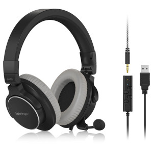 Słuchawki Studyjne z Mikrofonem i Złączem USB Behringer BH470U