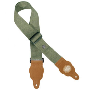 Pasek Gitarowy Gaucho Konopny Ciemnozielony