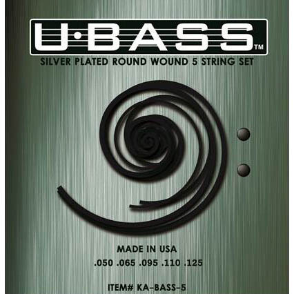 Kala do Basowego 5-strunowego Ukulele U-Bass z Metalową Owijką