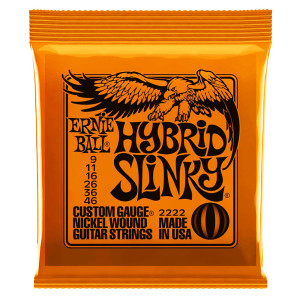 Struny Ernie Ball (09-46) Hybrid Slinky Custom Gauge do Gitary Elektrycznej