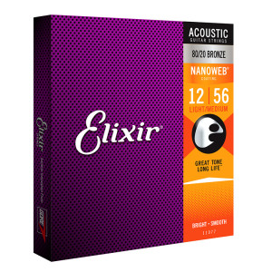 Elixir NanoWeb (12-56) 80|20 Bronze