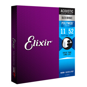 Elixir PolyWeb (11-52) 80/20 Bronze