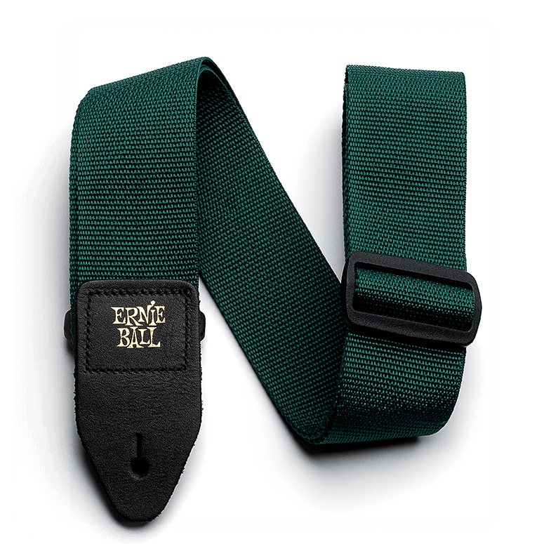 Pasek Gitarowy Ernie Ball Zielony