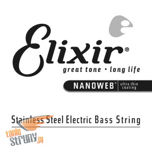 Elixir .105w NanoWeb Stainless Steel
