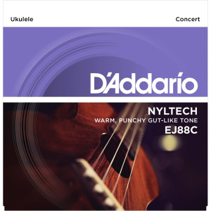 Struny do Ukulele Koncertowego D'Addario Nyltech