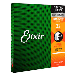 Elixir NanoWeb .32 Long Scale