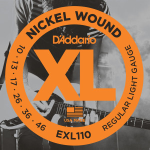 Struny do Gitary Elektrycznej D'Addario EXL (10-46) Nickel Wound