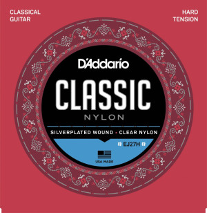 D'Addario Classic Nylon Hard Tension