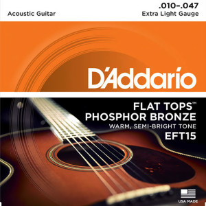 D'Addario EFT (10-47) Flat Tops