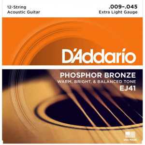 D'Addario (09-45/09-26) Phosphor Bronze