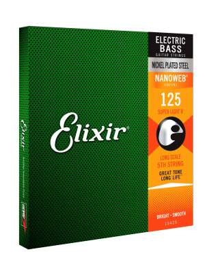 Elixir NanoWeb .125w Long Scale