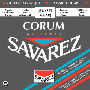 Struny do Gitary Klasycznej Savarez Alliance Corum Mixed Tension