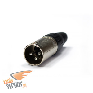 Wtyk XLR Męski Plastikowa Obudowa
