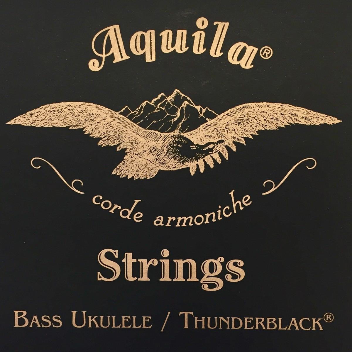 Aquila Thunderblack do Ukulele Basowego