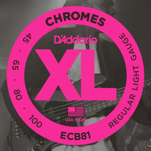 D'Addario (45-100) Chromes Long Scale