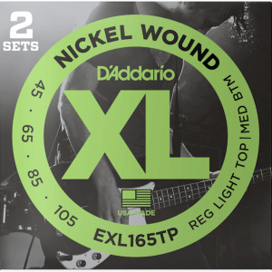 D'Addario EXL (45-105) Nickel Wound DwuPak
