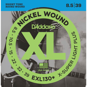 D'Addario EXL130+ (08.5-39) Nickel Wound