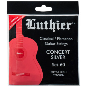 Luthier 60 Concert Silver Extra High Tension