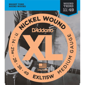 D'Addario EXL (11-49) Nickel Wound
