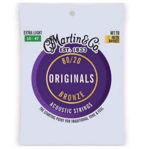 Martin (10-47) 80/20 Bronze Extra Light